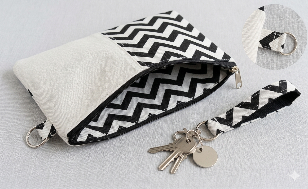 Pochette Zig-zag